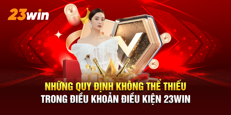 Những quy định không thể thiếu trong điều khoản điều kiện 23WIN